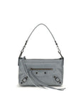 Balenciaga Gray Lamb Ovis Aries Aries Handbag