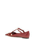 Valentino Garavani Multicolor Goatskin Ballet Flats