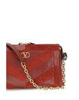 Valentino Garavani Multicolor Calf Leather Bos Taurus Shoulder Bag