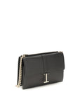 Tom Ford Black Calf Leather Bos Taurus Shoulder Bag