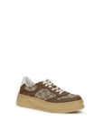 Gucci Beige Calf Leather Bos Taurus Chunky Sneakers