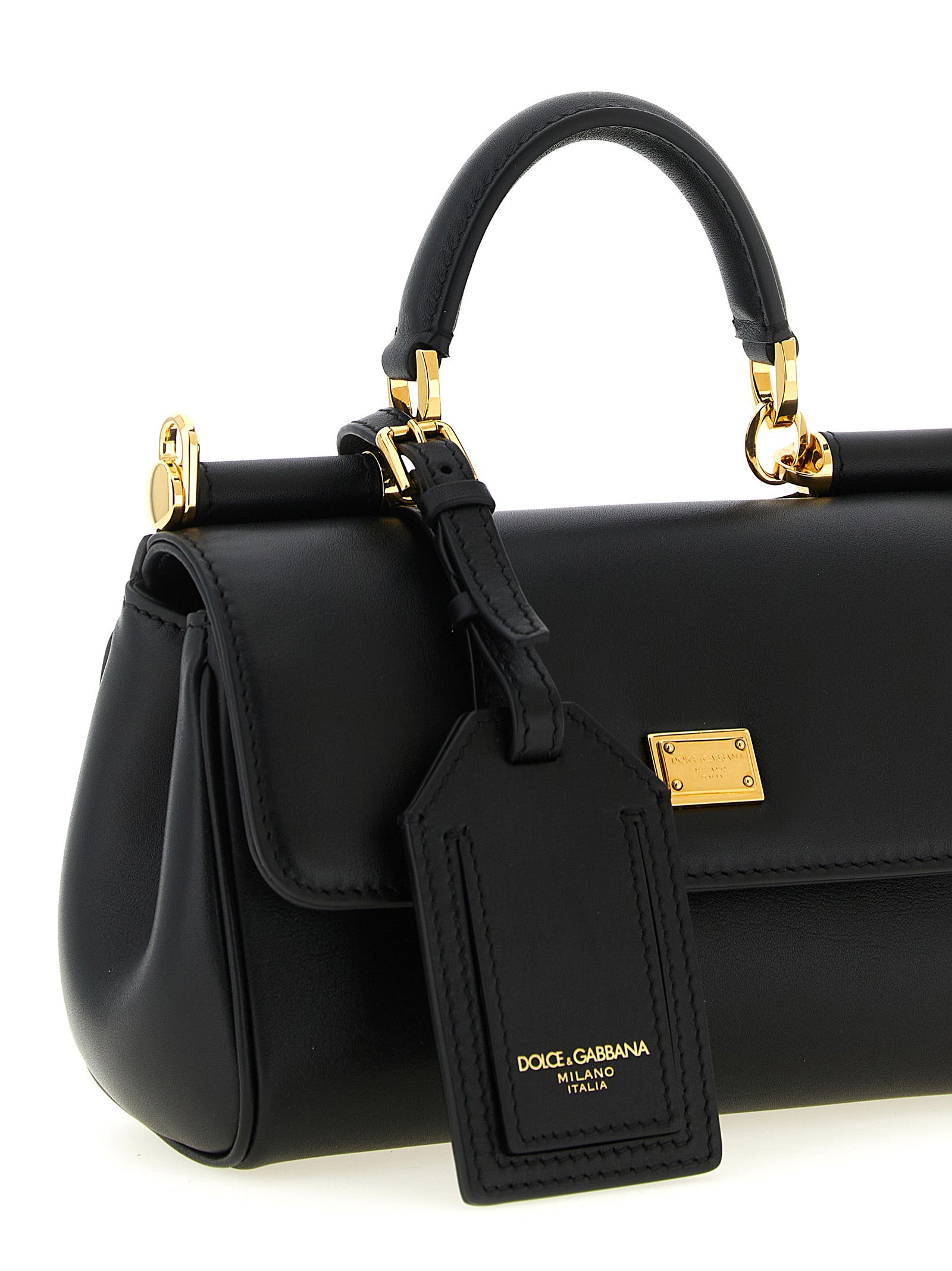 Dolce &amp; Gabbana Black Calfskin Handbag