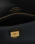 Dolce & Gabbana Black Calfskin Handbag