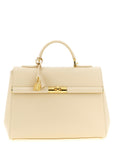 Dolce & Gabbana White Lamb Leather Handbag