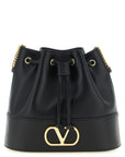 Valentino Garavani Black Lamb Leather Crossbody Bag
