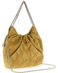 Tory Burch Beige Calfskin Shoulder Bag