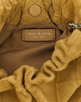 Tory Burch Beige Calfskin Shoulder Bag