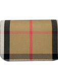 Burberry Small Leather Madison Crossbody Check Bag
