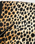 Dolce & Gabbana Brown Leopard Print Silk Sheath Midi Dress