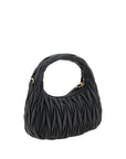 Miu Miu Black Lamb Ovis Aries Aries Handbag