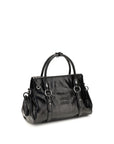 Miu Miu Black Calf Leather Bos Taurus Handbag