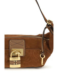 Chloé Brown Calf Leather Bos Taurus Shoulder Bag