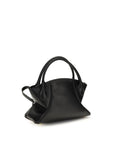 Balmain Black Calf Leather Bos Taurus Handbag