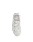 Balmain White Calf Leather Bos Taurus Athletic Sneakers