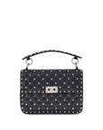 Valentino Garavani Black Lamb Ovis Aries Aries Handbag