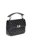 Valentino Garavani Black Lamb Ovis Aries Aries Handbag