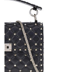 Valentino Garavani Black Lamb Ovis Aries Aries Handbag