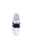 Valentino Garavani White Calf Leather Bos Taurus Low Top Sneakers
