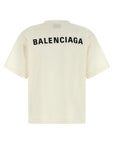 Balenciaga White Cotton T-Shirt