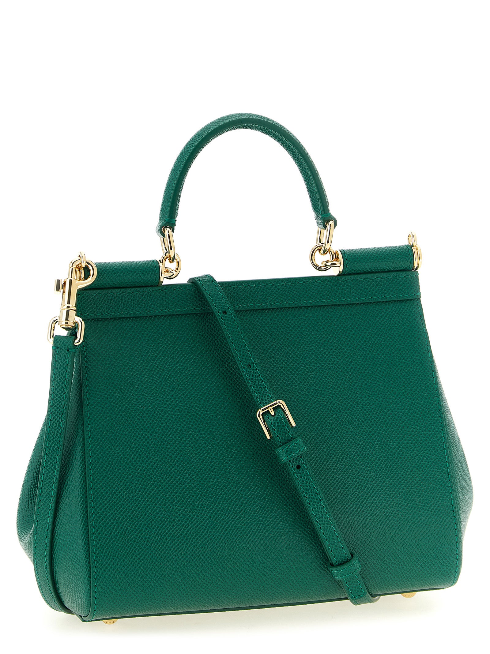 Dolce &amp; Gabbana Bicolor Calfskin Handbag