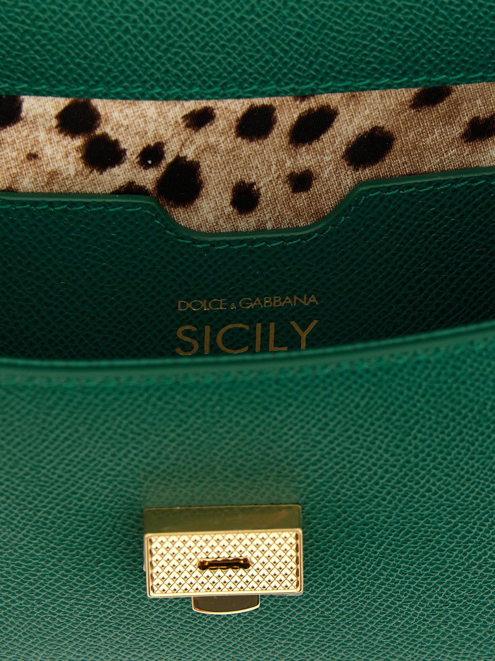 Dolce &amp; Gabbana Bicolor Calfskin Handbag