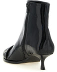 Ganni Black Polyethylene Ankle Boots