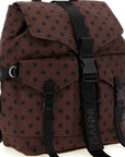 Ganni Brown Recycled Polyamide Backpack