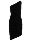 Norma Kamali Black Polyester Short Dress