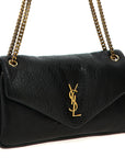 Saint Laurent Black Leather Shoulder Bag