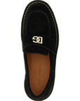Dolce & Gabbana Black Calfskin Slip-On Loafers
