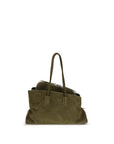 The Attico Bicolor Calf Leather Bos Taurus Shoulder Bag