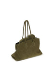 The Attico Bicolor Calf Leather Bos Taurus Shoulder Bag