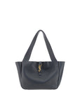Saint Laurent Black Calf Leather Bos Taurus Shoulder Bag