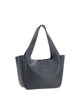 Saint Laurent Black Calf Leather Bos Taurus Shoulder Bag