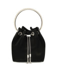 Jimmy Choo Black Silk Backet Bag