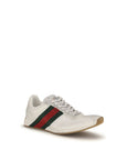 Gucci White Polyester Athletic Sneakers