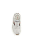 Gucci White Polyester Athletic Sneakers