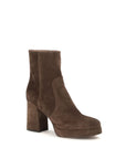 Valentino Garavani Brown Calf Leather Bos Taurus Ankle Boots