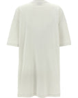 Balenciaga Gray Cotton Short Dress