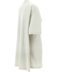Balenciaga Gray Cotton Short Dress