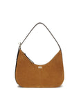 Ganni Brown Recycled Polyester Shoulder Bag