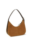 Ganni Brown Recycled Polyester Shoulder Bag