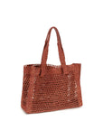 Chloé Brown Raffia Shoulder Bag