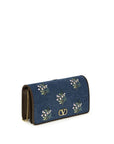 Valentino Garavani Blue Cotton Shoulder Bag