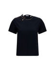 Burberry Black Cotton T-Shirt