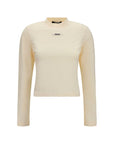 Jacquemus Beige Cotton Long Sleeve T-Shirt
