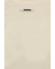 Jacquemus Beige Cotton Long Sleeve T-Shirt