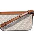 Michael Kors Beige Leather Crossbody Bag