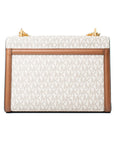 Michael Kors Beige Canvas Shoulder Bag