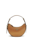 Prada Beige Calf Leather Bos Taurus Shoulder Bag